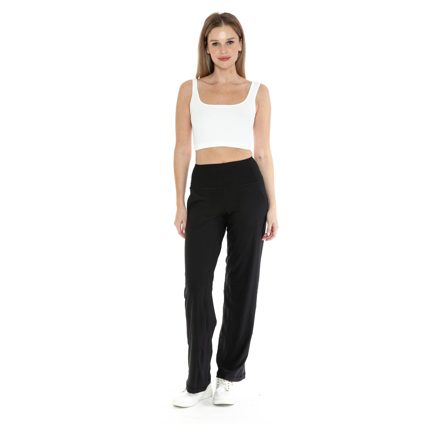 BB-Wide Leg Activewear Pants