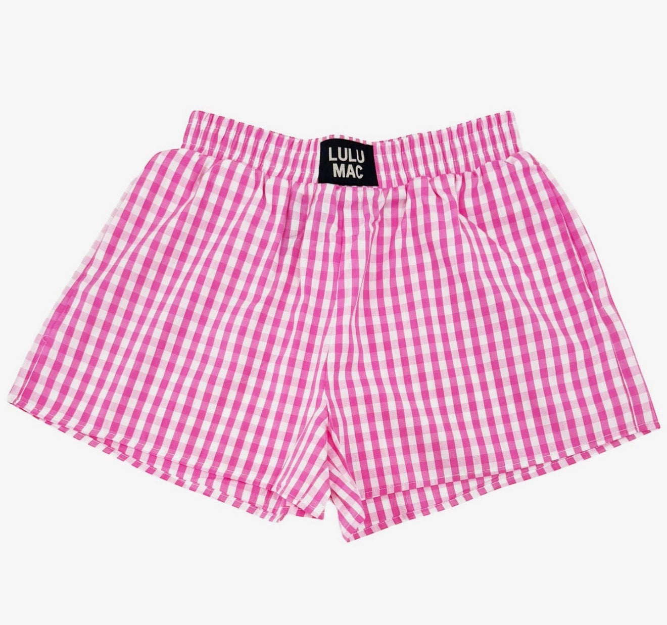 Lulu Mac Gingham Boxers