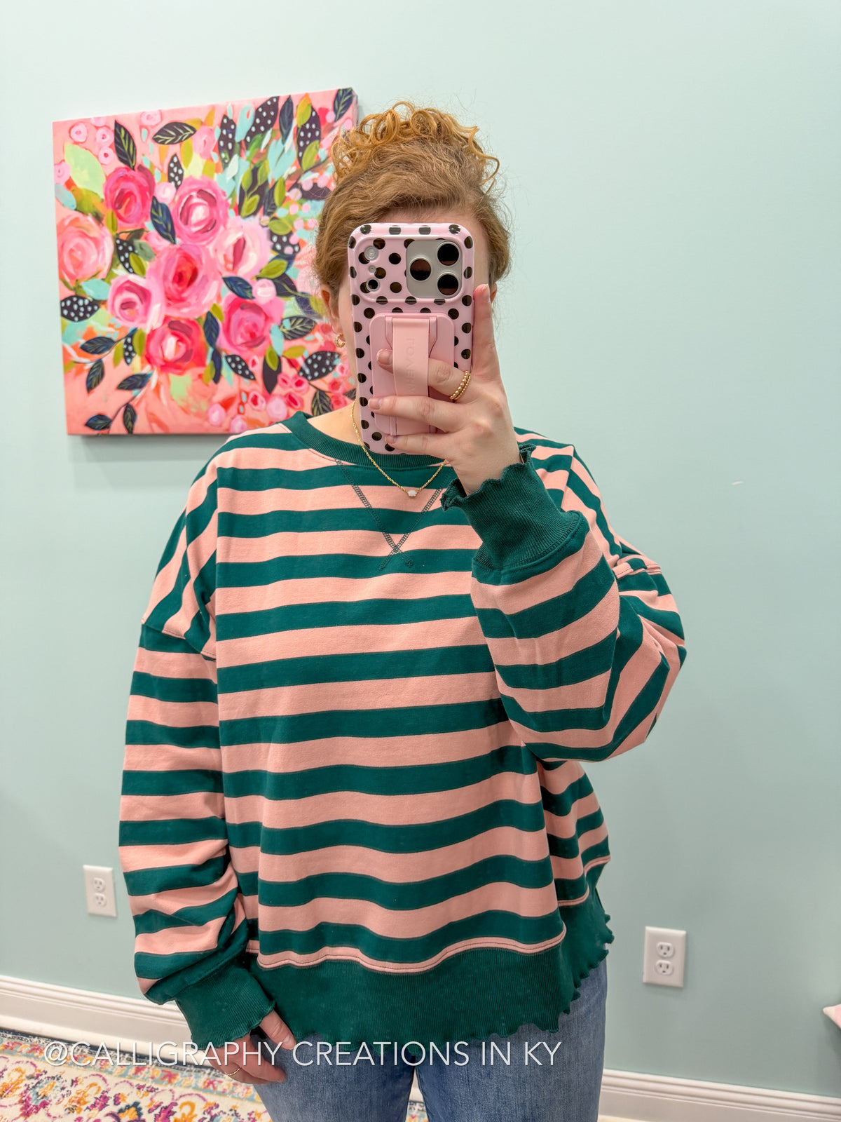 Paige Striped Top