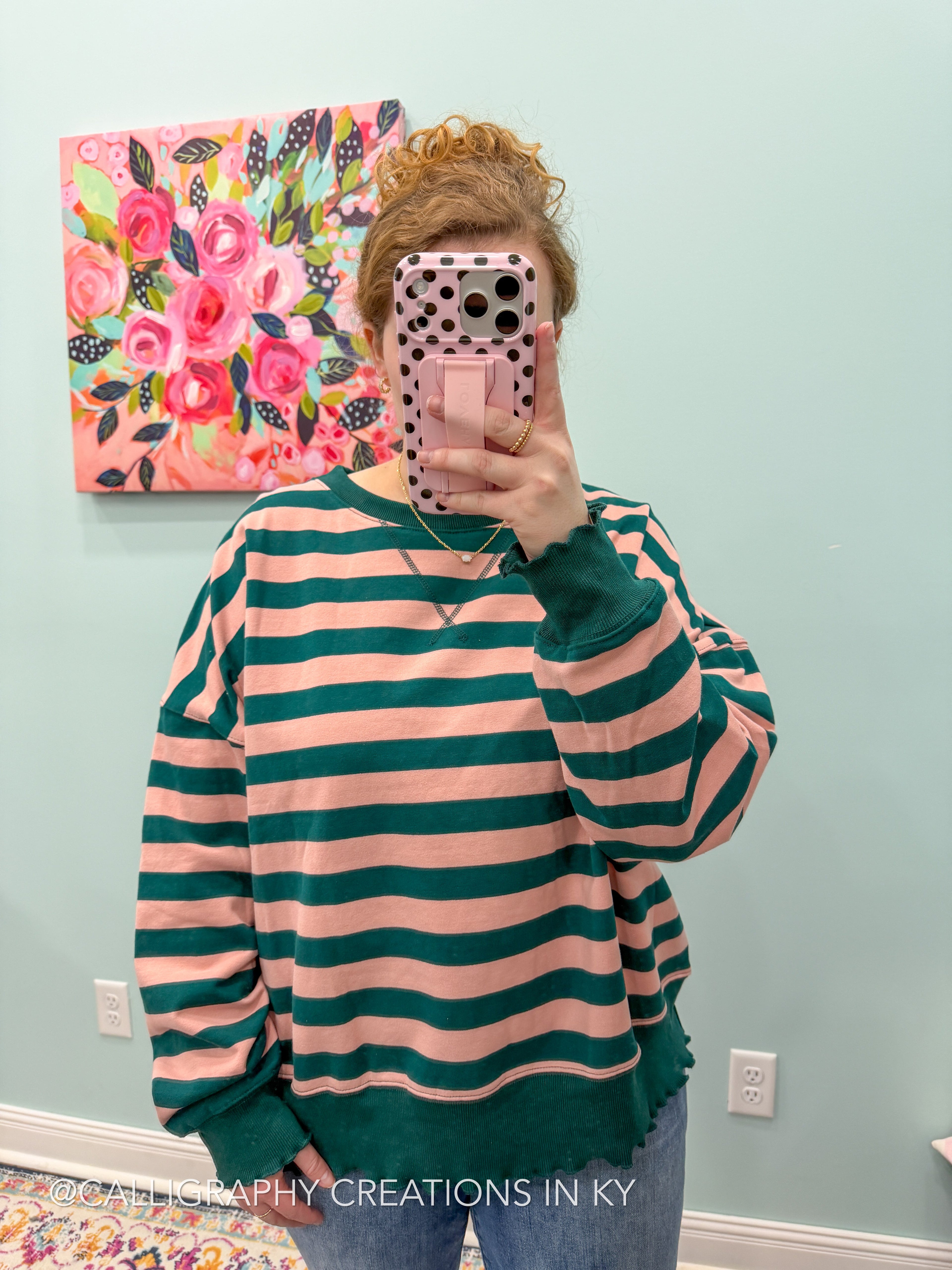 Paige Striped Top
