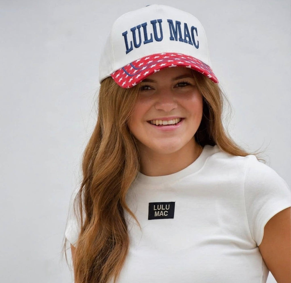 Lulu Mac Polka Dot Cap