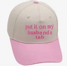 Husband’s Tab Cap