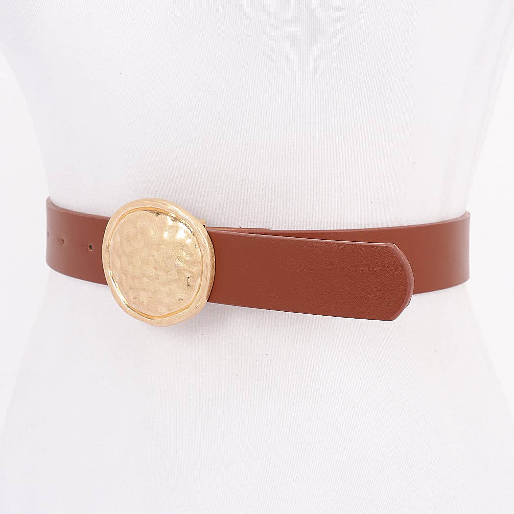 Metal Buckle PU Belt