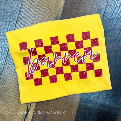 Checkered Barren CC Tee