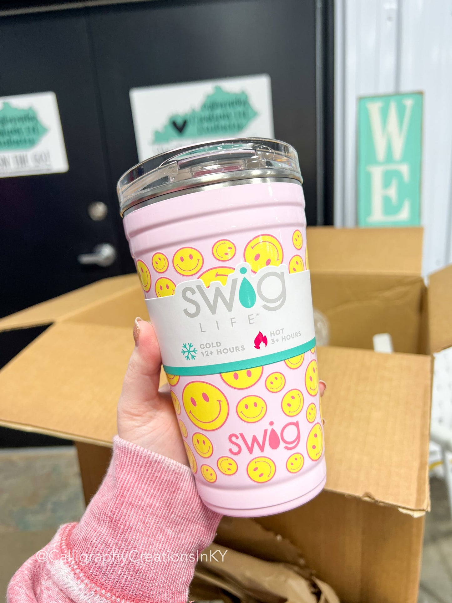 Oh Happy Day 24 oz Swig Party Cup