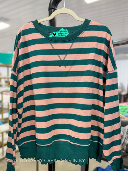 Paige Striped Top