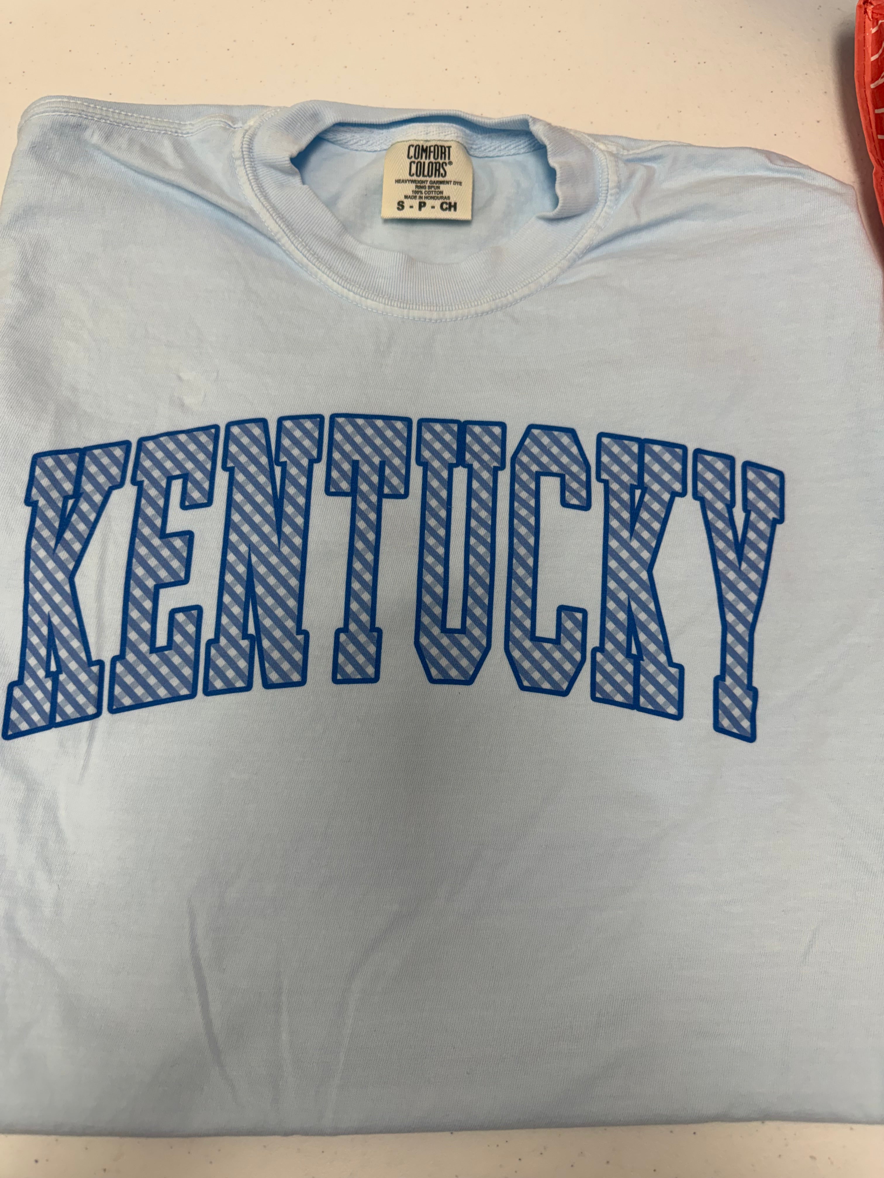 Kentucky Checkered Tee
