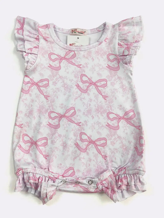 Girly Coquette Baby Romper