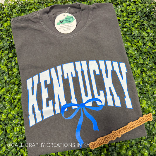 Kentucky Blue Bow Arch CC Tee