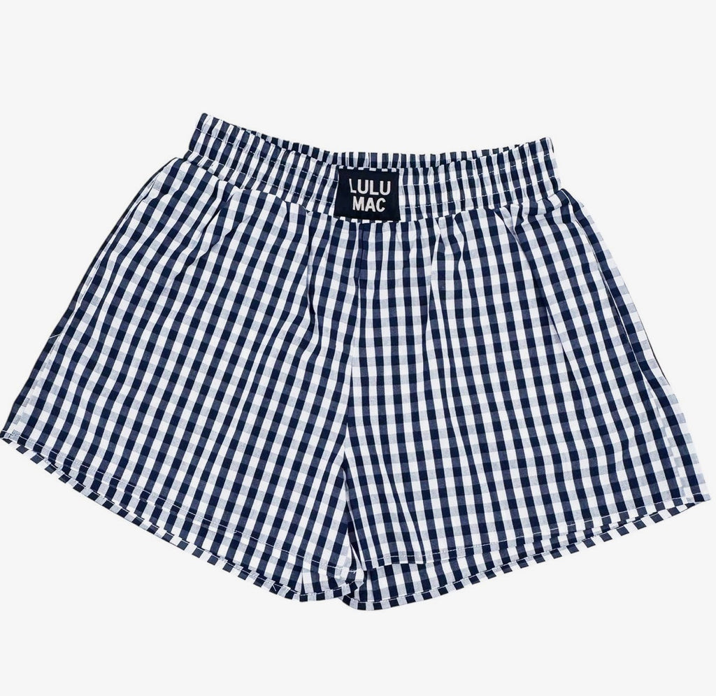 Lulu Mac Gingham Boxers