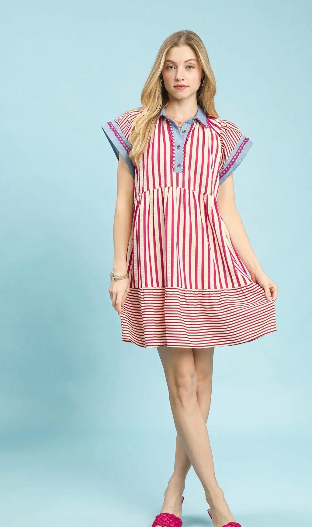Rosie Stripe Dress