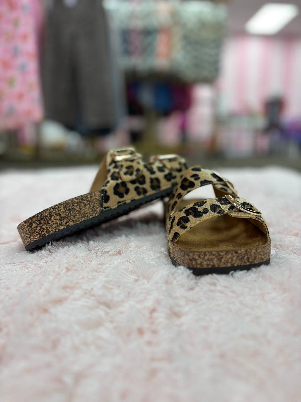 Forever Cheetah Sandals
