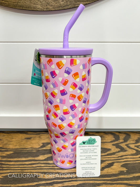 Candy Corn 40 oz Swig Mega Mug