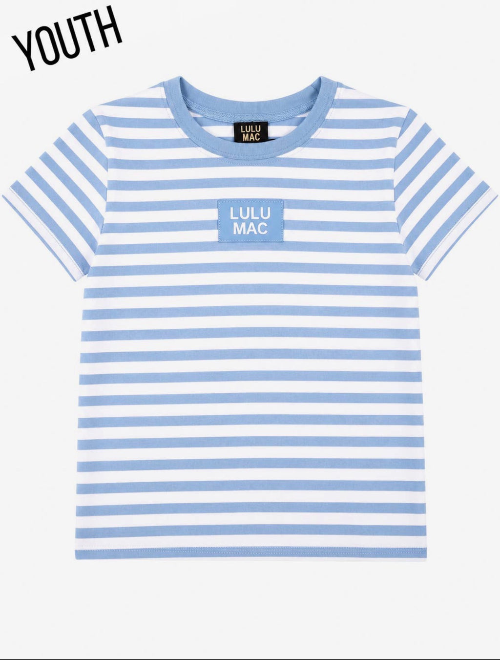 Lulu Mac Kids Striped Baby Doll Tee