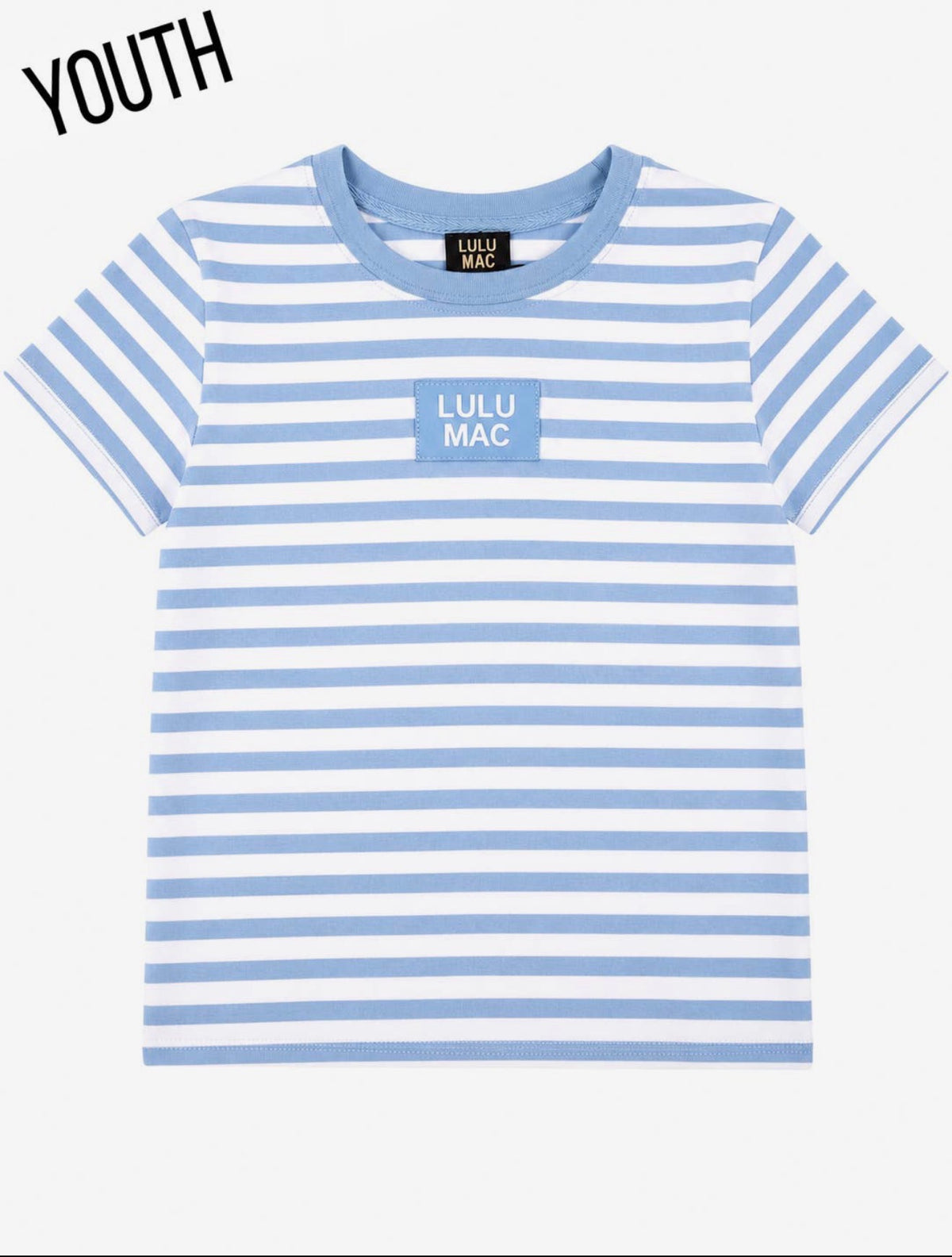 Lulu Mac Kids Striped Baby Doll Tee