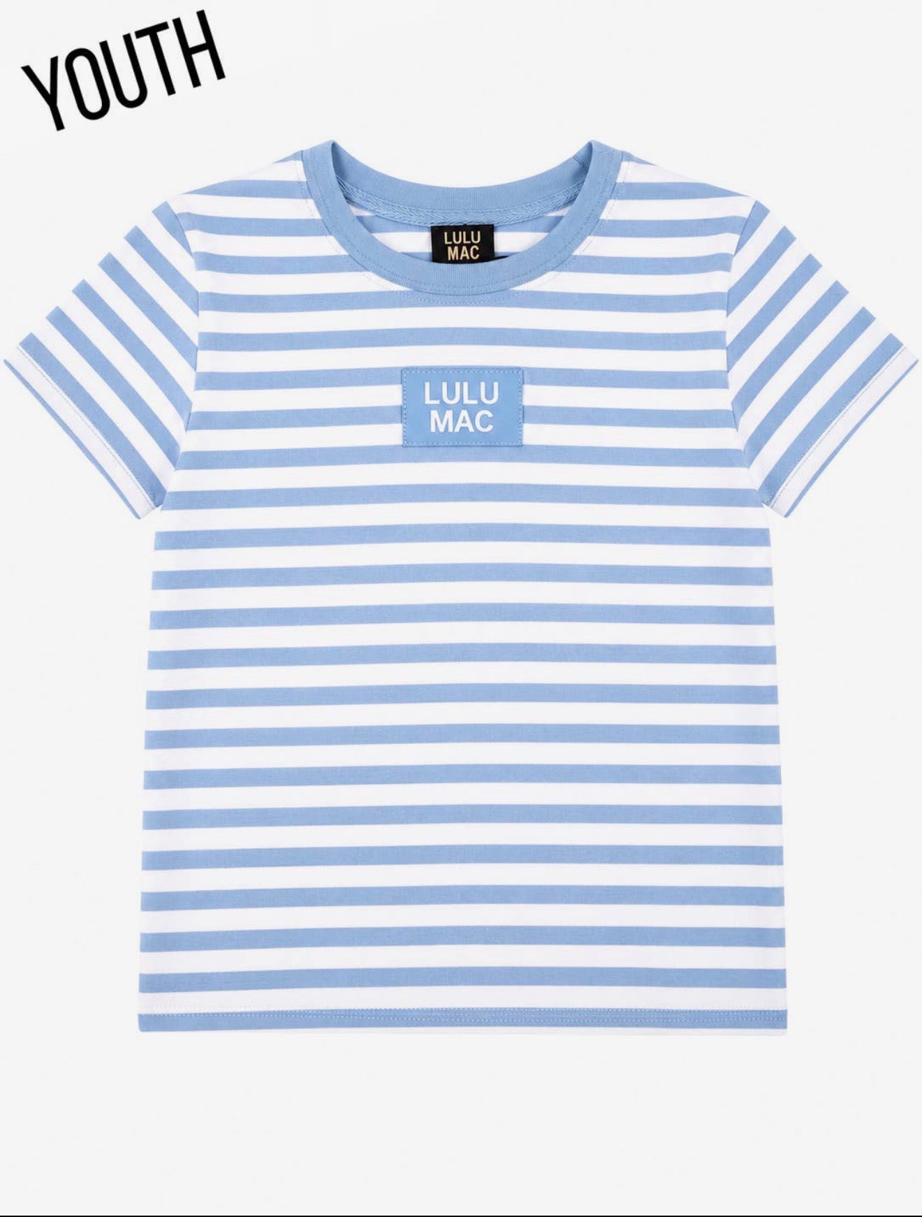 Lulu Mac Kids Striped Baby Doll Tee
