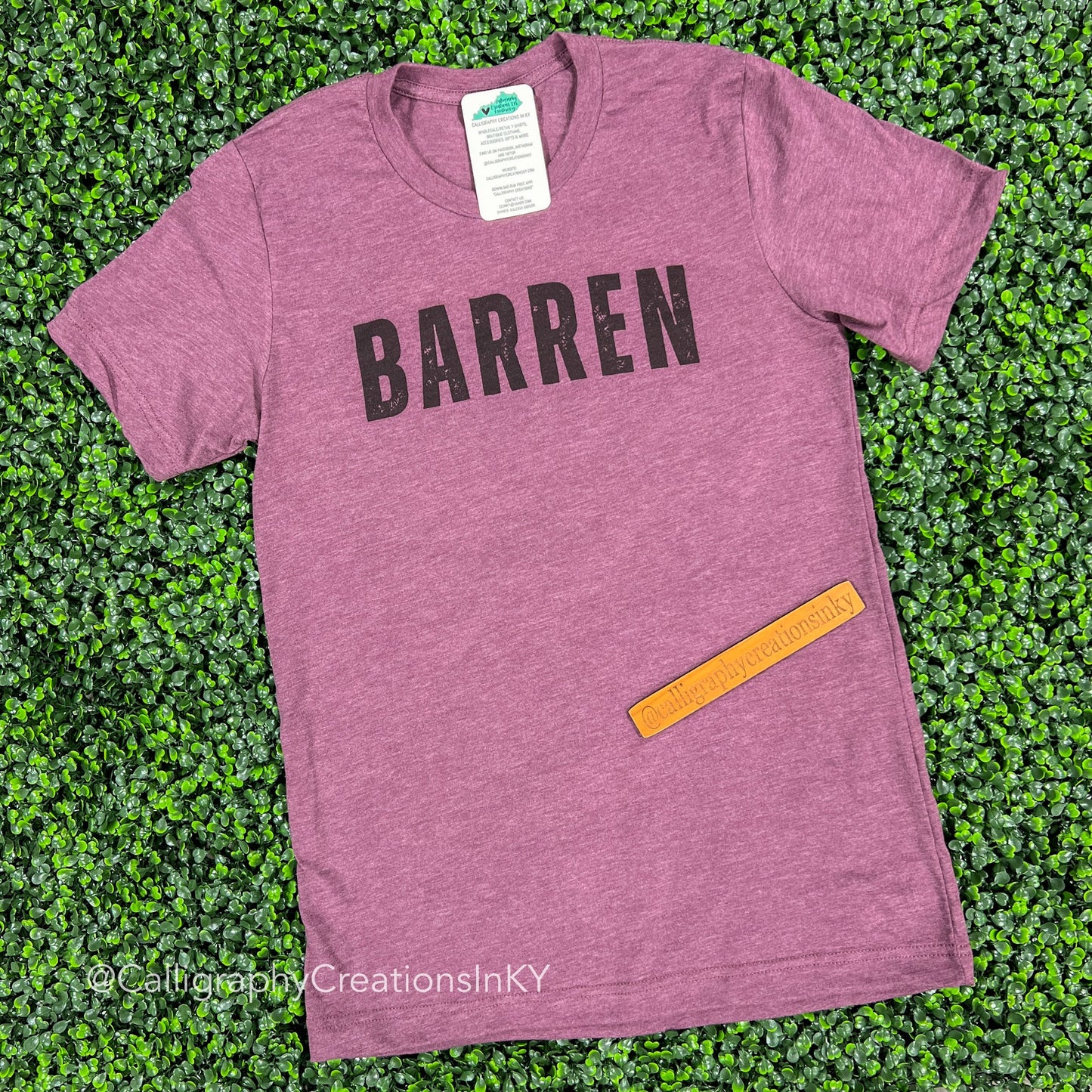 Maroon Barren Tee