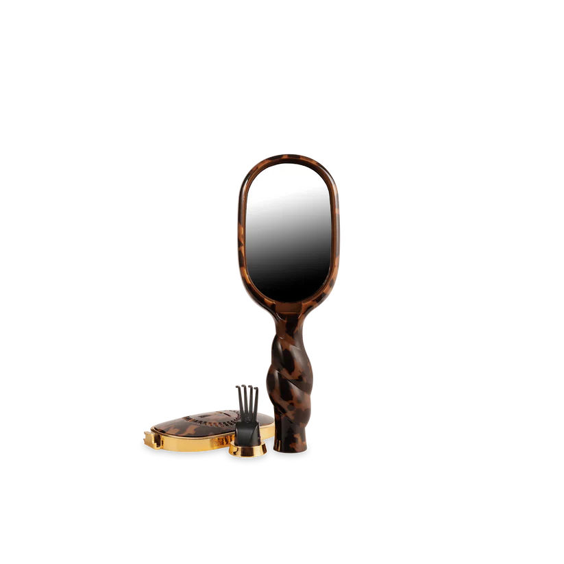Teleties Mini Detangler Hair Brush for Medium Hair - Tortoise