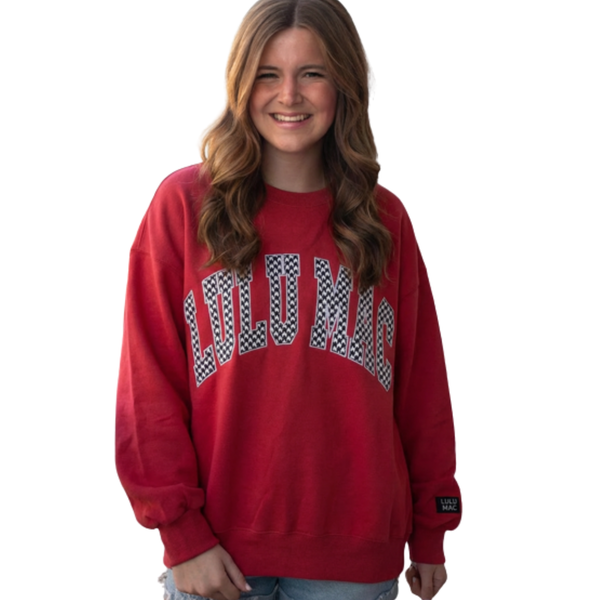 Lulu Mac Houndstooth Sweatshirt