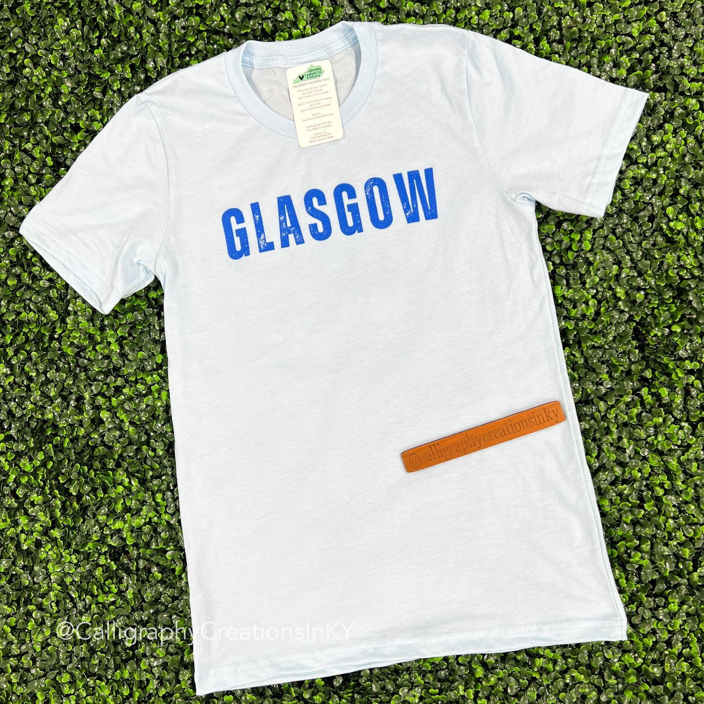 Light Blue Glasgow Tee