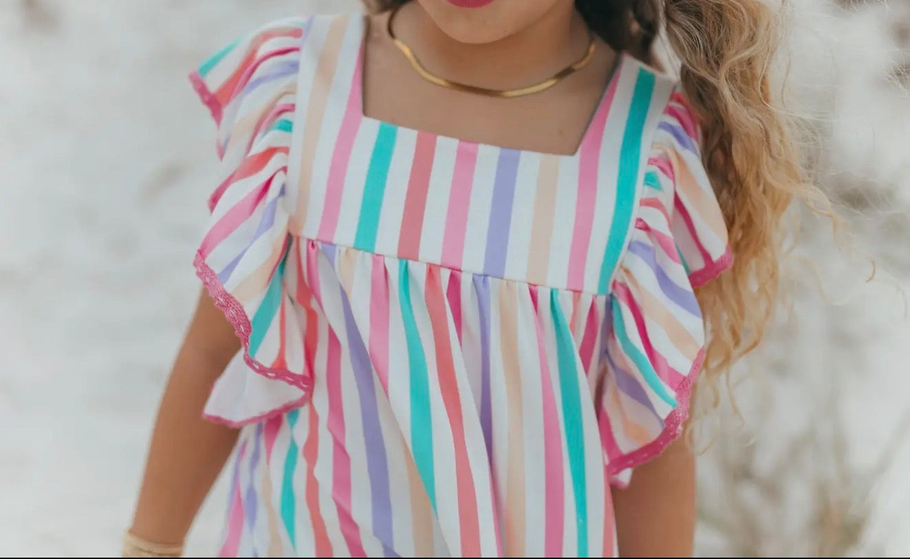 Saltwater Stripe Dress