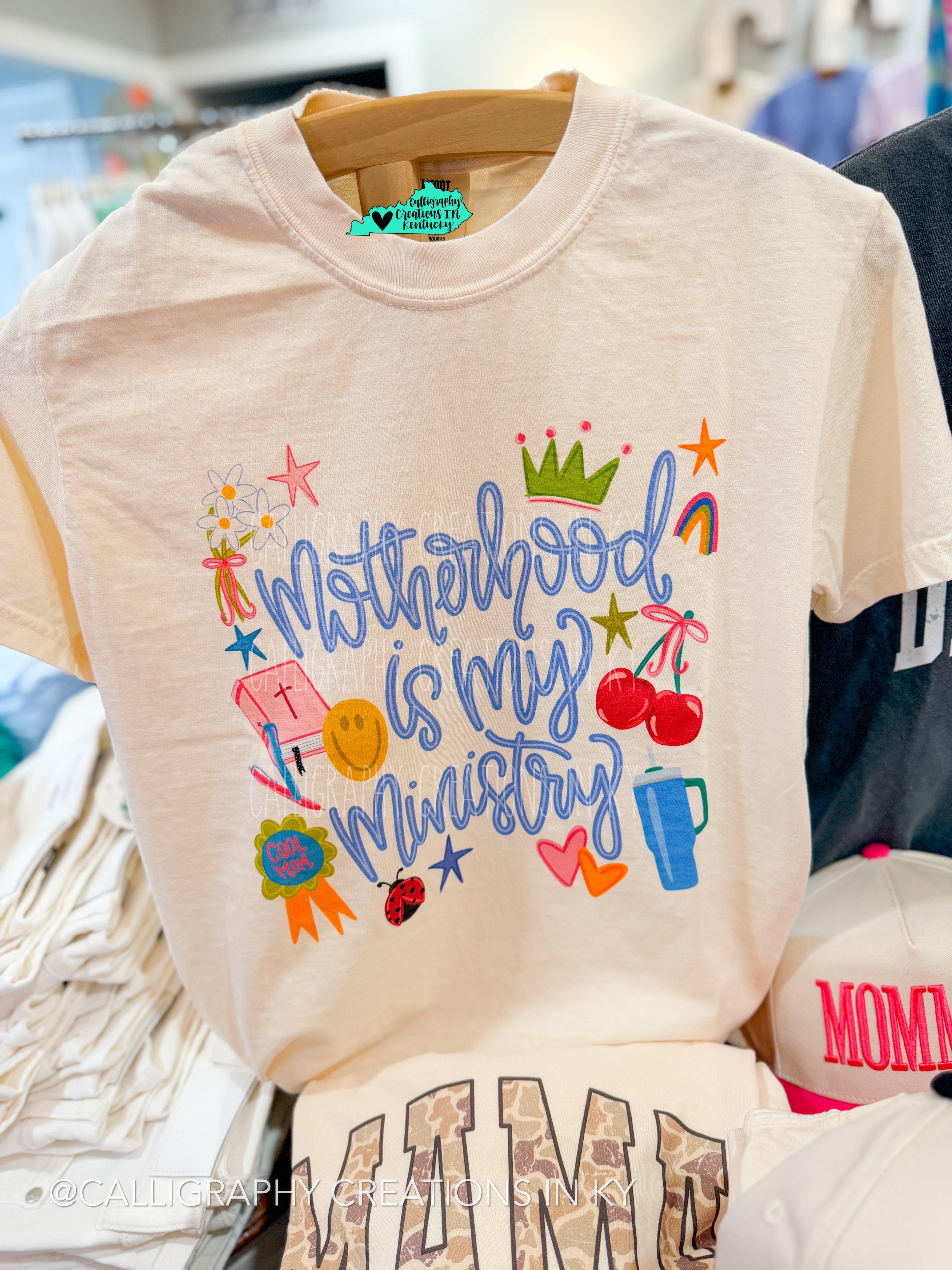 Motherhood Is My Ministry CC Tee