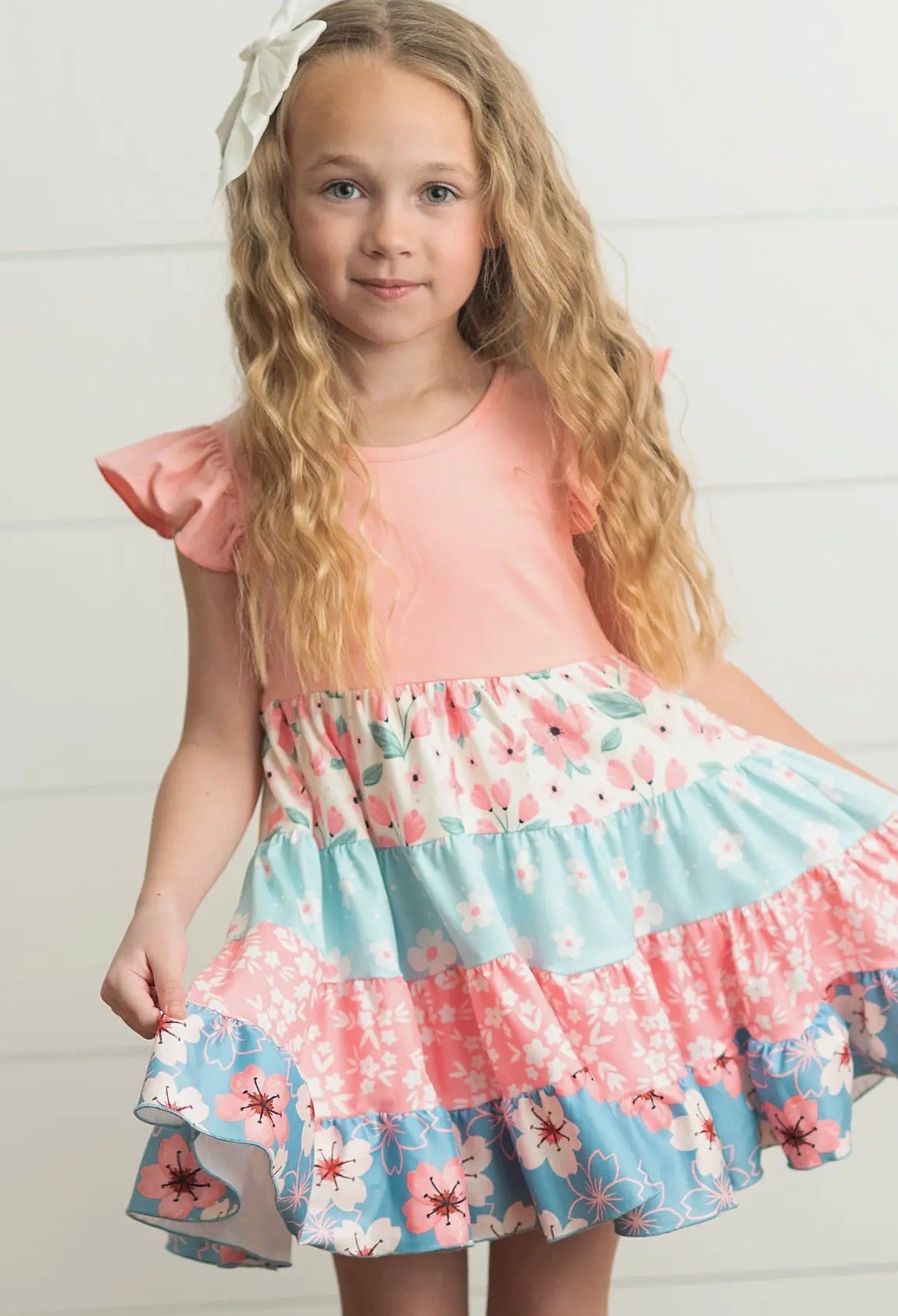 Peaches & Petals Dress