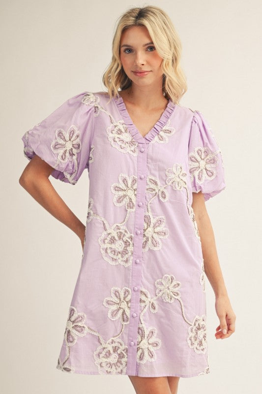Lavender Bloom Dress