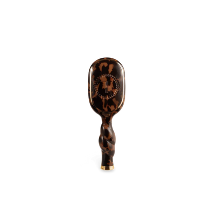 Teleties Mini Detangler Hair Brush for Medium Hair - Tortoise