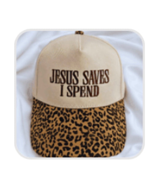 Jesus Saves I Spend Cap