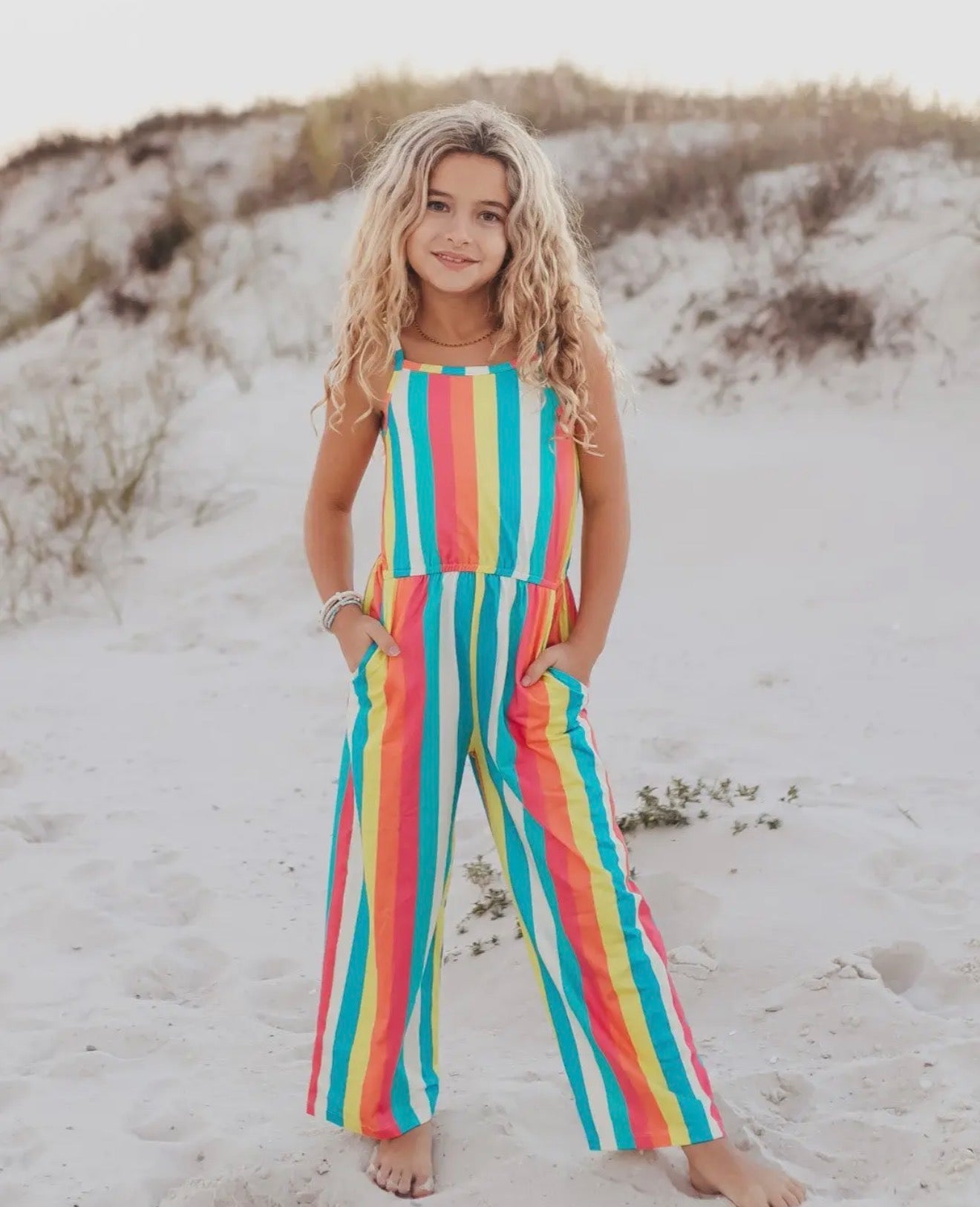 Sunshine Stripe Jumpsuit