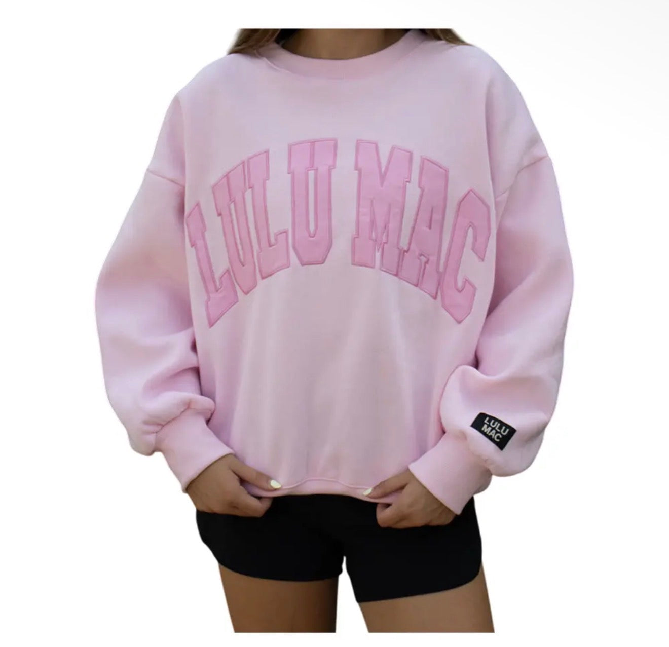 Lulu Mac Monochromatic Pink Sweatshirt