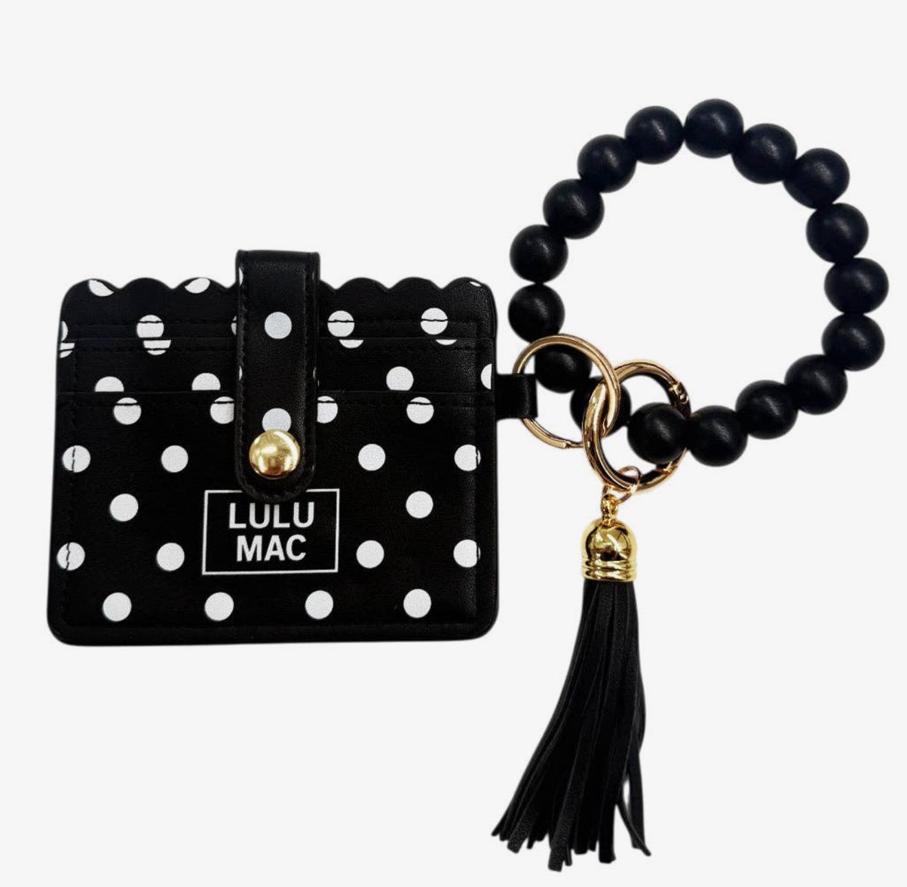 Lulu Mac Beaded Wristlet