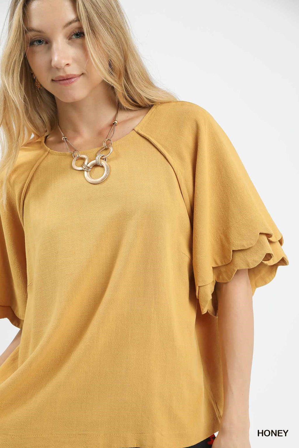 Umgee Raglan Sleeve Top