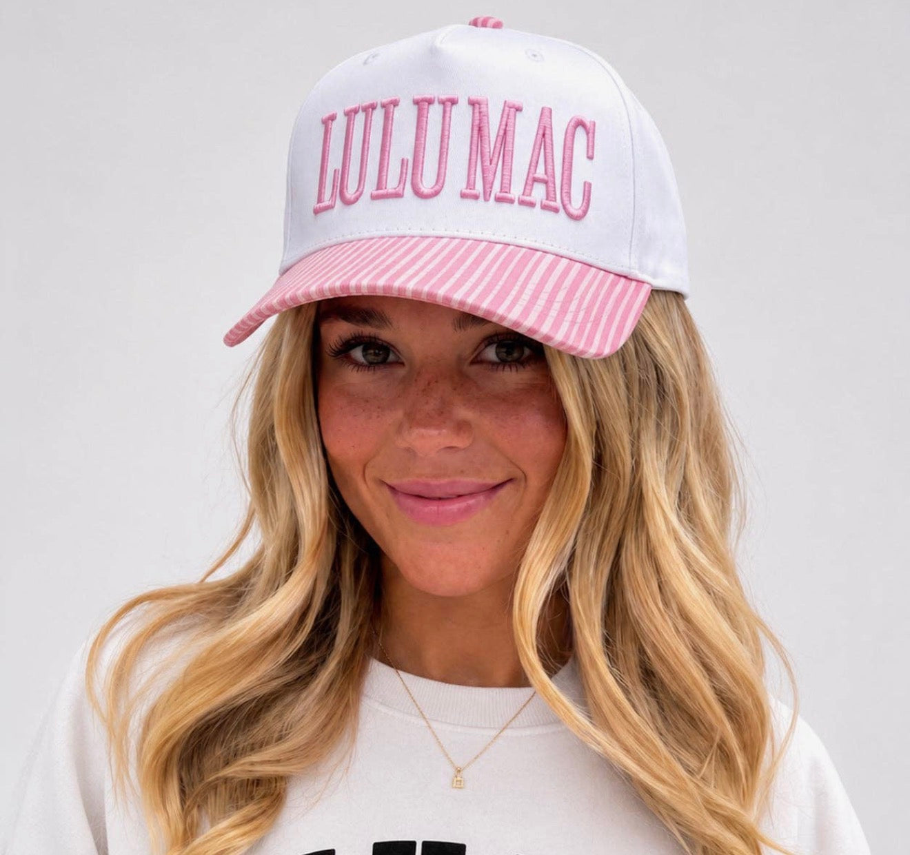 Lulu Mac Striped Cap