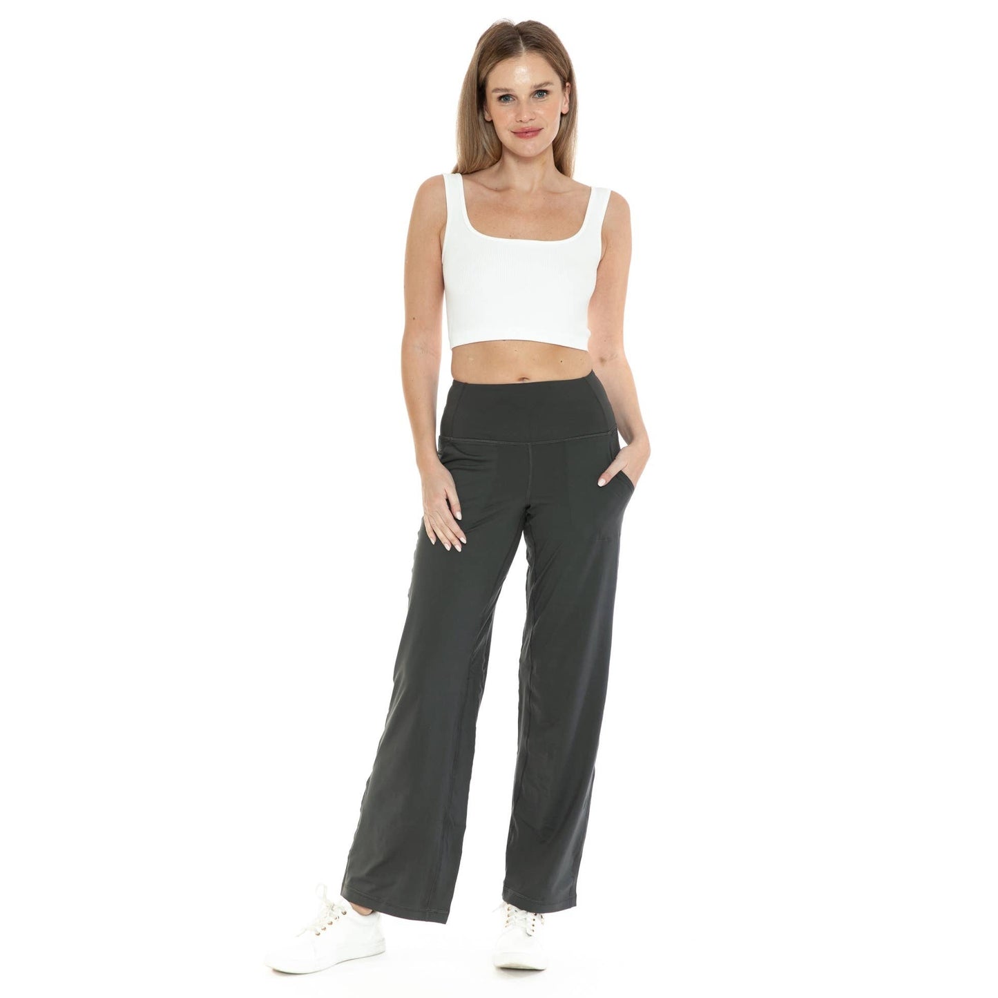 BB-Wide Leg Activewear Pants