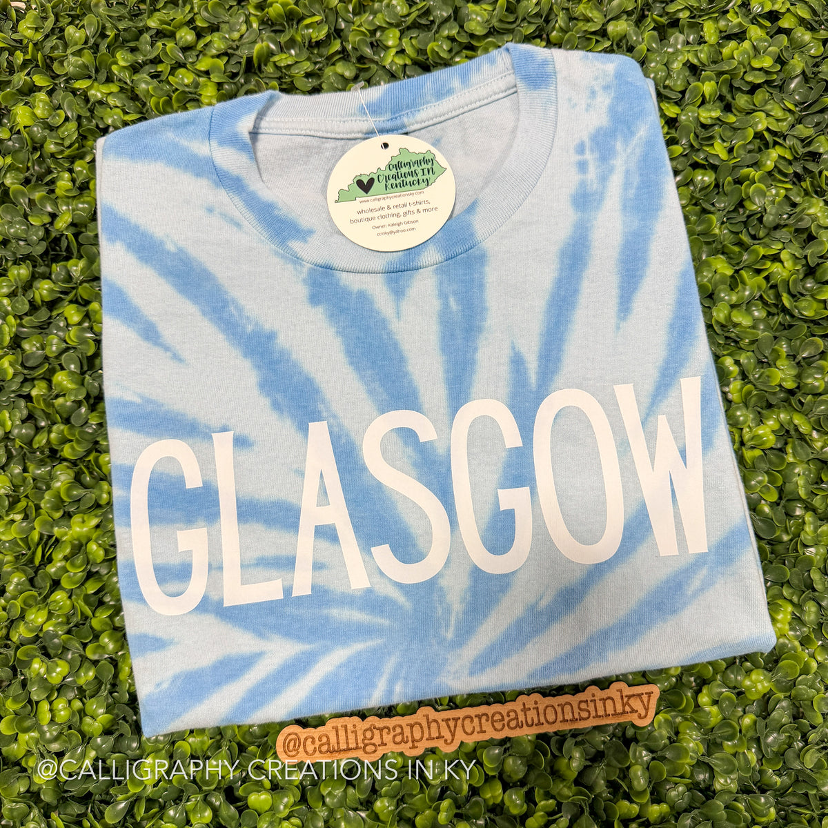 Glasgow Tie-Dye Tee