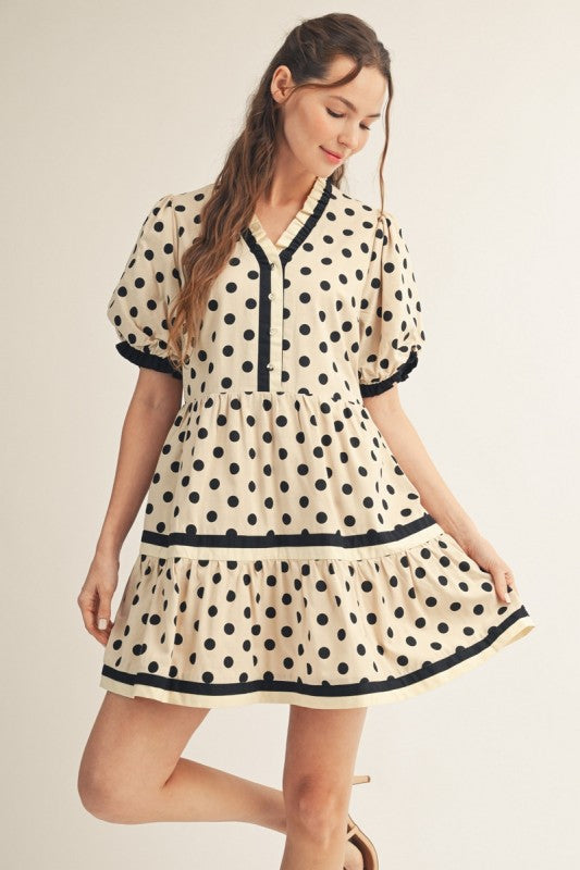 Pretty In Polka Dress