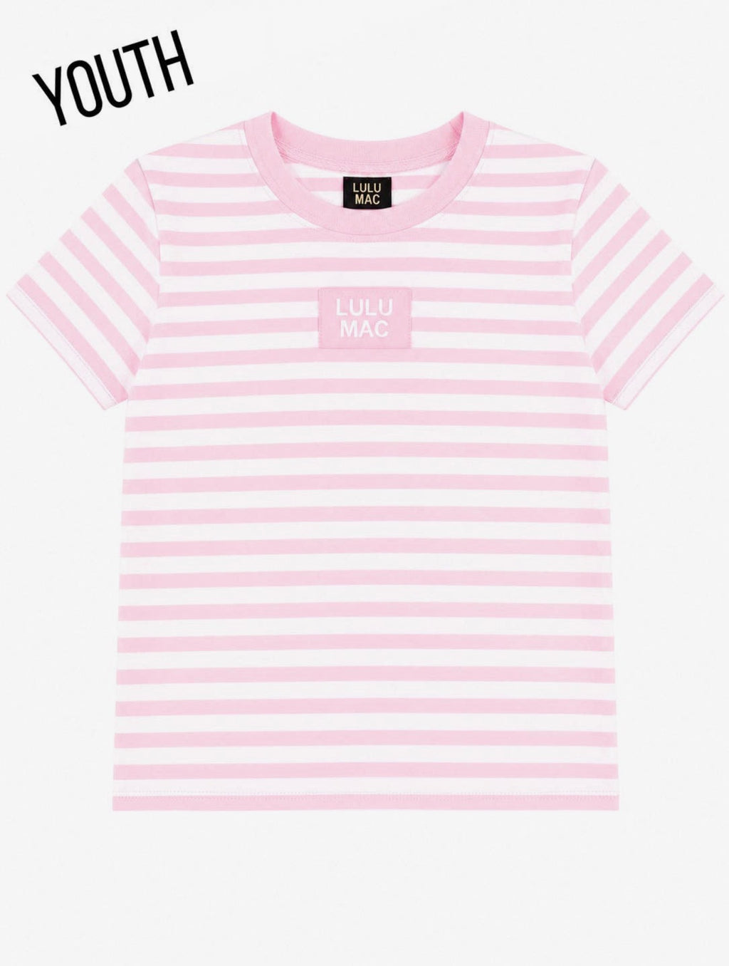 Lulu Mac Kids Striped Baby Doll Tee