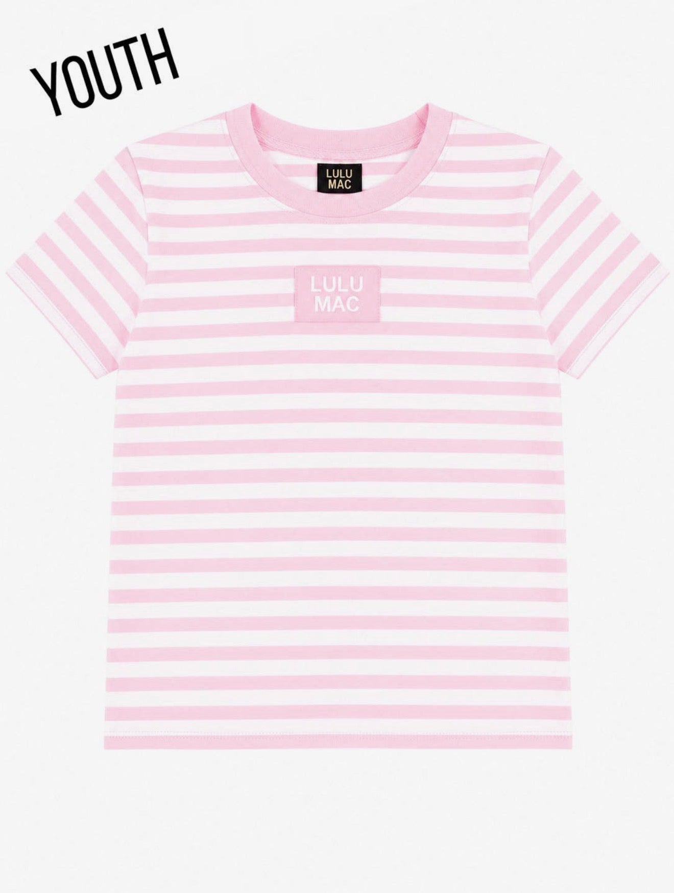 Lulu Mac Kids Striped Baby Doll Tee