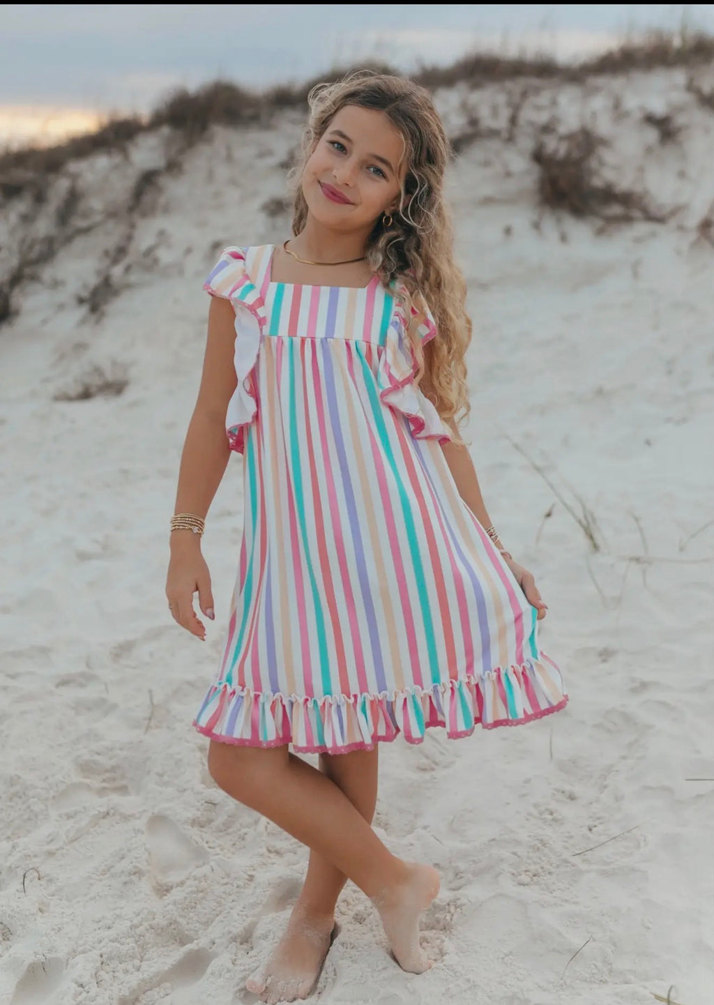 Saltwater Stripe Dress