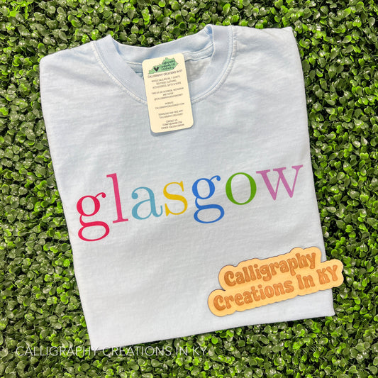 Simple Glasgow CC Tee - Talk of the Town