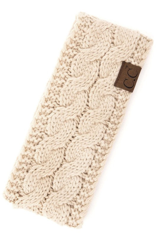 C.C Cable Knit Headband