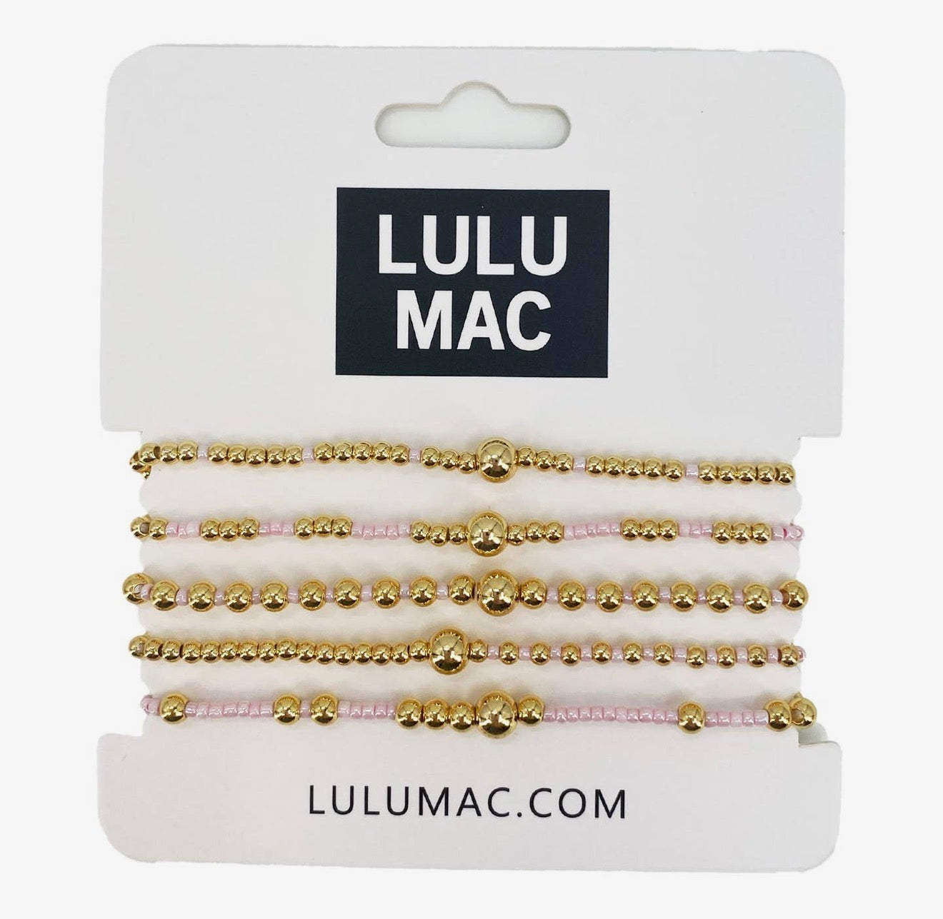 Lulu Mac Pink Bracelet Set