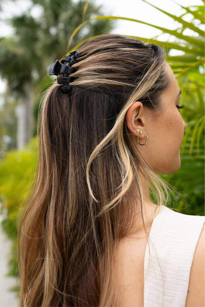 Classic Hair Clip | Small | Jet Black