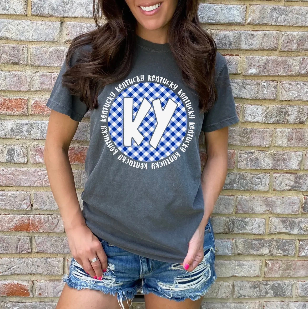 KY Gingham Tee
