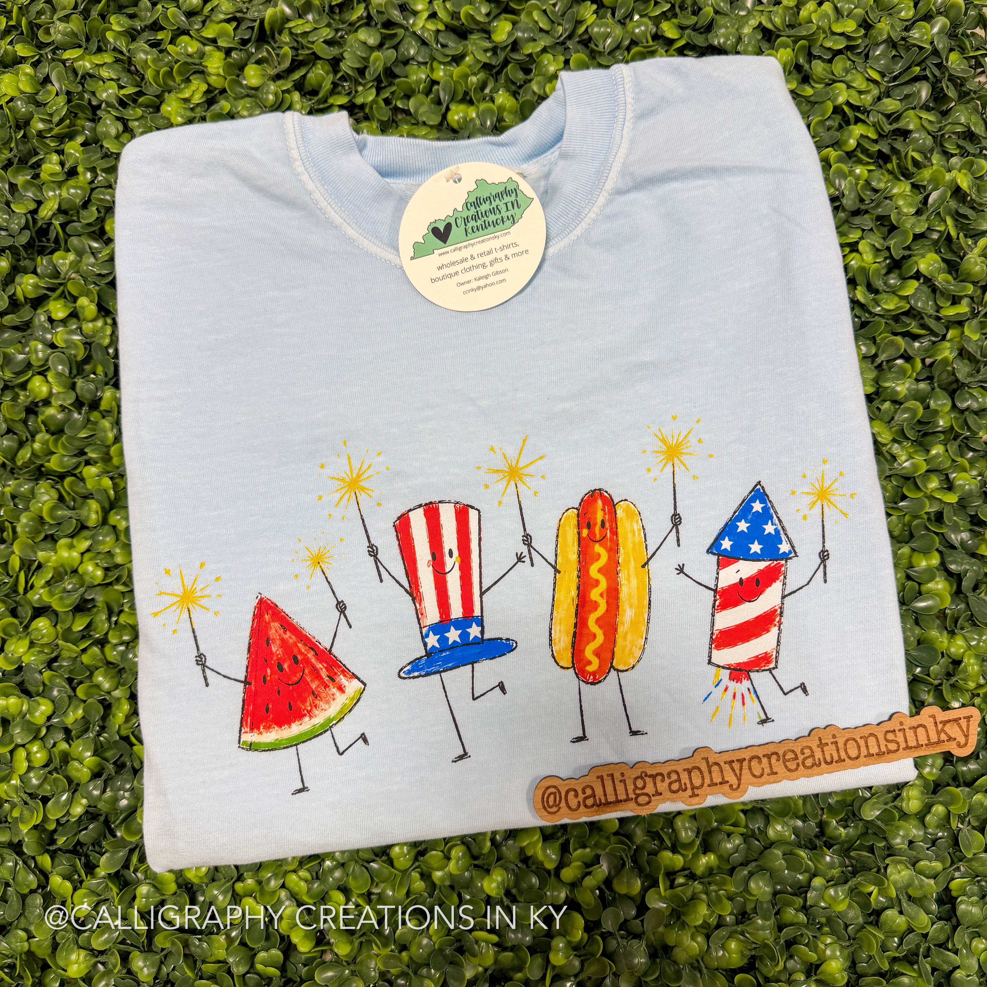 Patriotic Doodle CC Tee