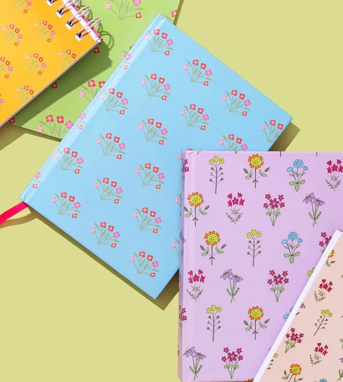 Blue Wildflower Notebook