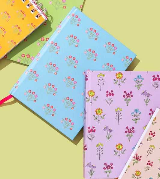Blue Wildflower Notebook
