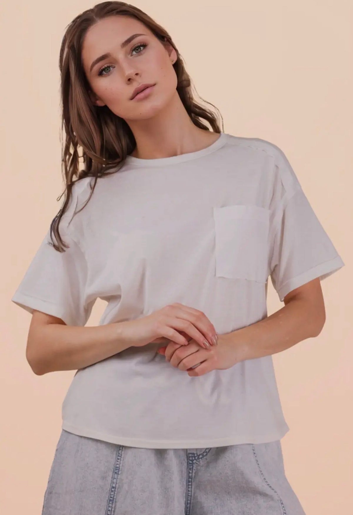 Easy Breezy Pocket Tee